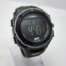TIMEX UFC TAKEOVER Indiglo DIVER 200M 30 LAP SHOCK RESISTANT MEN'S WATCH