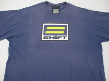 Vintage Shift Shirt Mens Made USA Motocross Racing 90s Graphic Unisex T-shirt