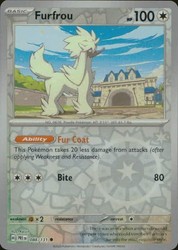 Furfrou 088/131 Prismatic Evolutions Reverse Holo