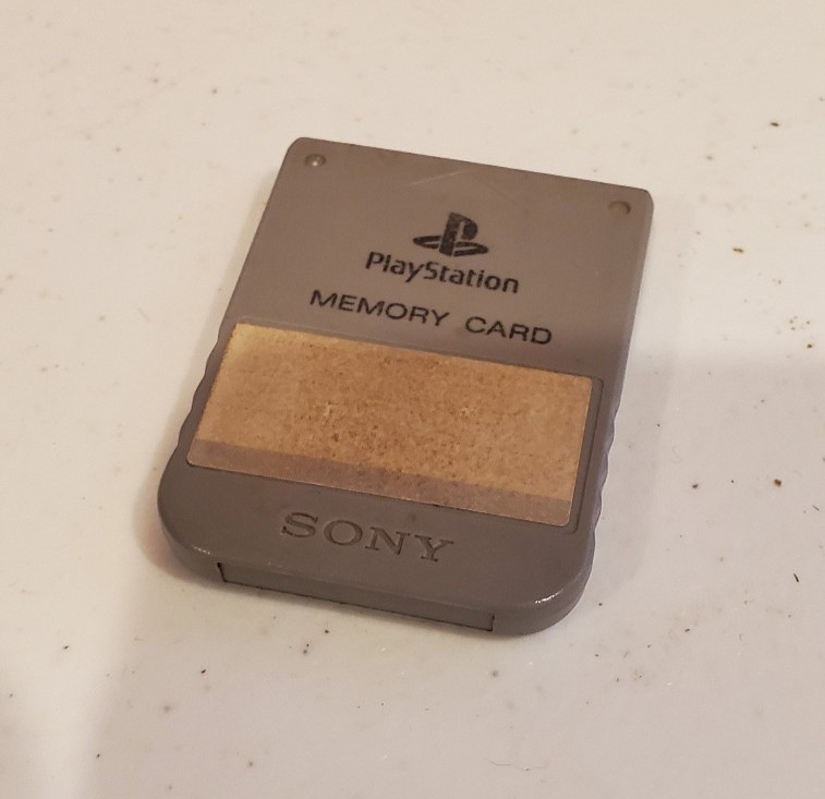Playstation Memory Card Parts/Repair