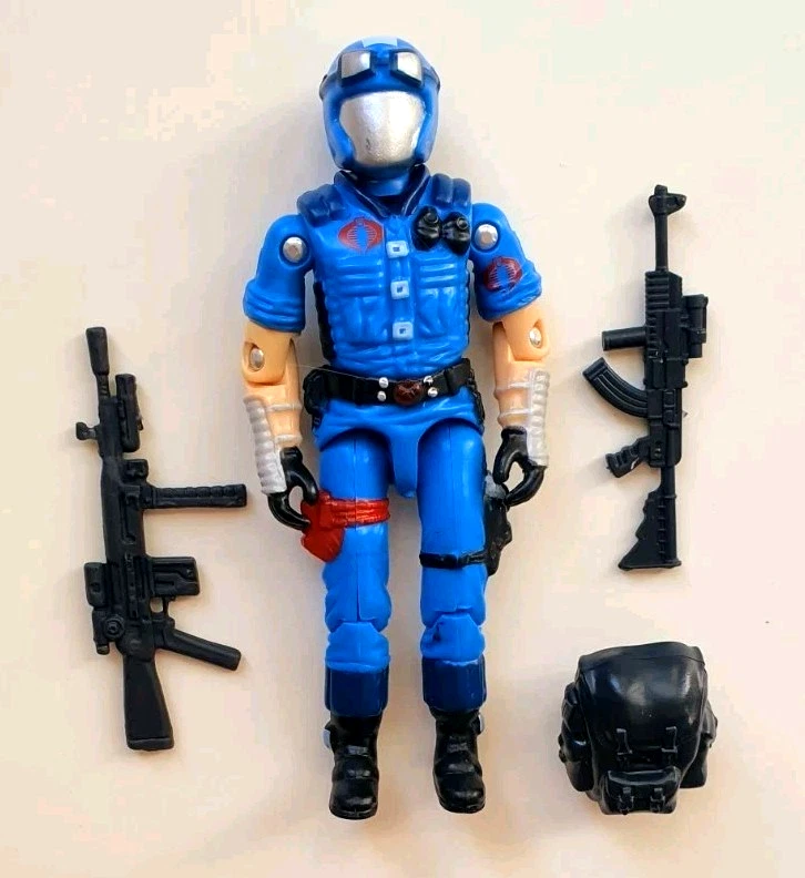 GI Joe Black Major PIT COBRA VIPER Custom Figure Complete O-ring 3.75 1986 Style - Image 3 of 4