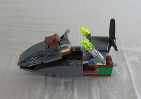 Lego Batman Killer Croc Jet-Ski Air Boat Vehicle Set #7780 2006 DC Super Heroes