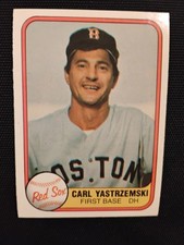 1981 Fleer - Carl Yastrzemski #221