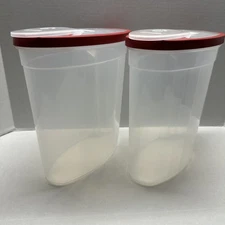 Rubbermaid Flex & Seal Cereal Storage Containers with Pour Spout Lids Set of 2