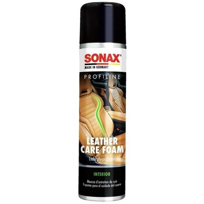 Sonax ProfiLine LEATHER CARE FOAM - Leder-Pflege mit Wachs - 400ml