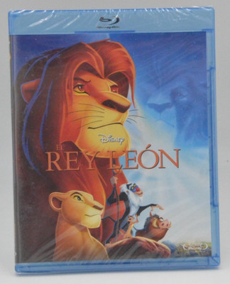 Walt Disney El Rey León  Zeichentrickfilm 1994 Blu Ray 2014 Spanisch