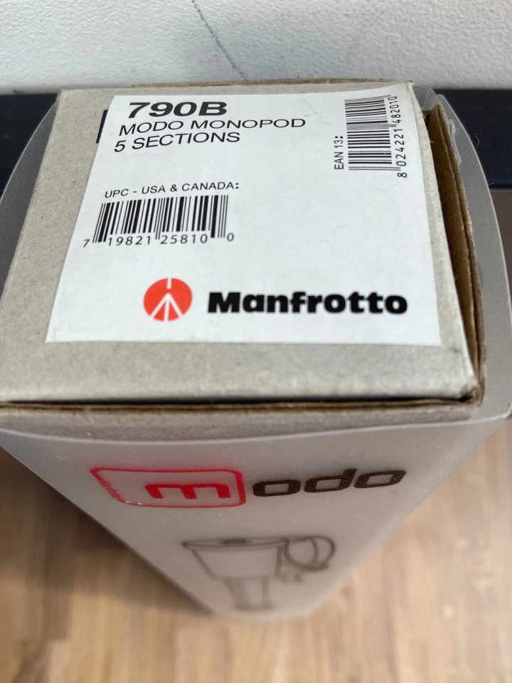 Manfrotto 790 B Monopode Modo noir - Photo 2/4