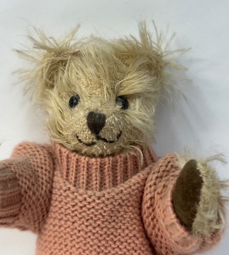 Nuovo Hermann Leven Bear Mohair Imbottitura Lana di Agnello 1080/5000 6 1/2" H Germania - Foto 2 di 7