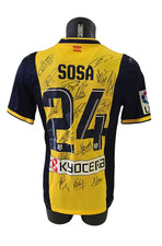 Maglia camiseta Nike Atletico Madrid 2013/14  Jose Sosa Team Signed  (10)