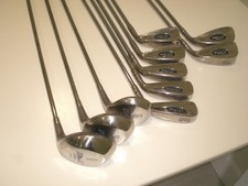 Prima II Set Of 10 Golf Clubs USA Made L Woods Irons