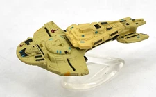 Star Trek Micro Machines Cardassian Obsidian Order Battle Cruiser Starship Stand