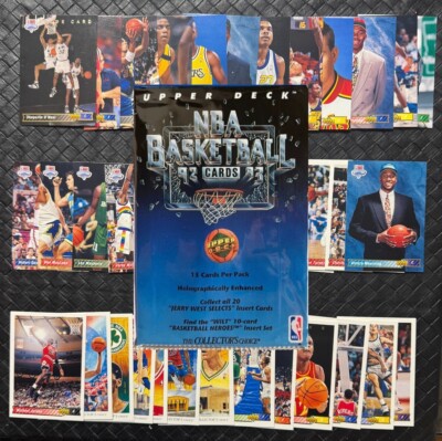 1992-93 Upper Deck NBA Basketball Trading Cards Complete Your Set U Pick  1/3