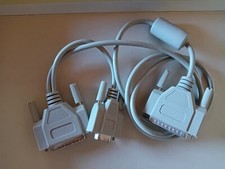 Bundle cavi stampante scanner fotocopiatrice vintage 25 PIN 9 PIN