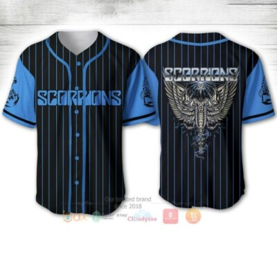 SCORPIONS ROCK BAND Baseball Jersey - Baseball Jersey 3D -Fan gift