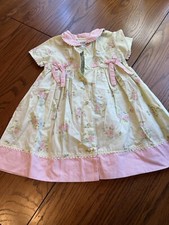 vtg youngland 3T girls prairie peasant dress flowers