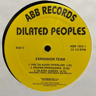 洋楽 DILATED PEOPLES / EXPANSION TEAM 3LP DILATED PEOPLES - EXPANSION TEAM (VINYL 3LP) 2001 RARE!! EVIDENCE