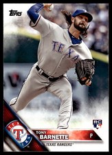 Tony Barnette 2016 Topps Update Card  #US135