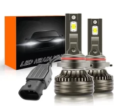 LED Headlights, 9005/H10/HB3 LED Headlight Bulbs Puly and Play, 70W 20000 lumens