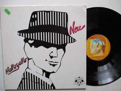 LP - HALLOGALLO - NEU / BRAIN von 1972 GERMANY '' WASHED '' #F22#