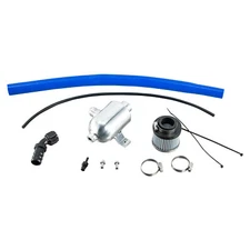 Aluminum Oil Catch Can Kit For 2016-25 Polaris RZR Pro XP 4 Turbo R/S S 4