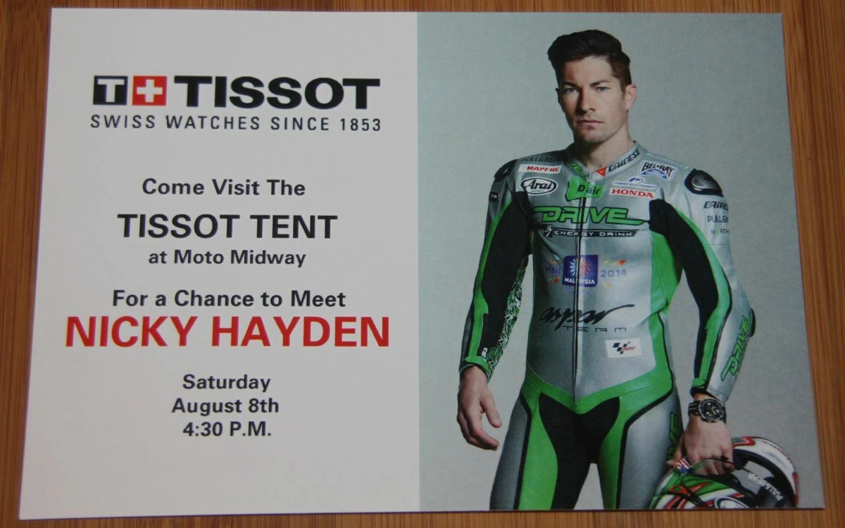 Tissot nicky hayden clearance 2015