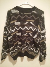 Vintage Clothing Sweater - Colore - Large L - Multi-Color