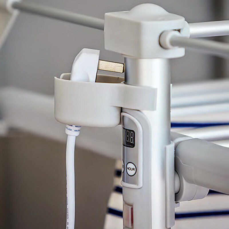 Dry:Soon Deluxe 3-Tier Heated Clothes Airer | eBay UK