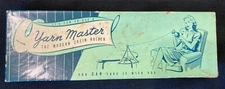 Mead Yarn Master Table Clamp Yarn Winder Original Box Complete