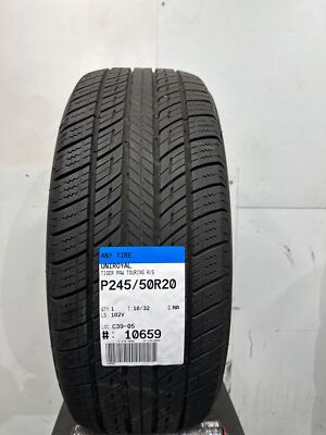 1 Used Uniroyal Tiger Paw Touring A/S P245/50R20 2455020 245/50/20 102 V - 10/32