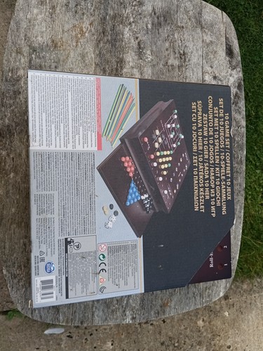 NEW 10 In 1 Wood Game Center- Brand New Item GREAT GIFT FOR ANY ONE FAMILY FUN - Picture 5 of 5