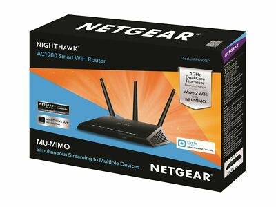 NETGEAR Nighthawk Smart WiFi Router R6900P-100NAS AC1900 Wireless Speed ...