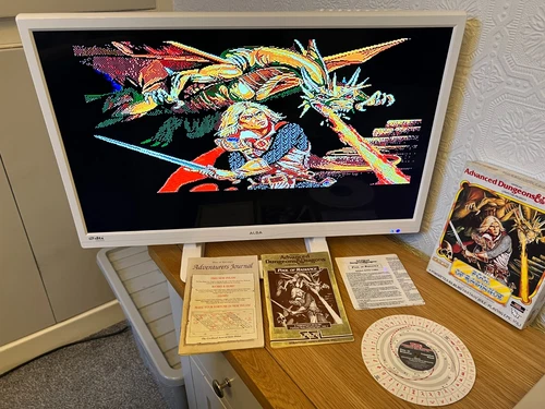 Amiga SSI/TSR Pool of Radiance Game - Boxed & Working -👽👾Retro Gift Idea👾👽