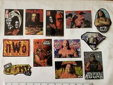 Mint set of 12 Vintage 1998 Prism Wrestling stickers all 12 are included.NWO WCW