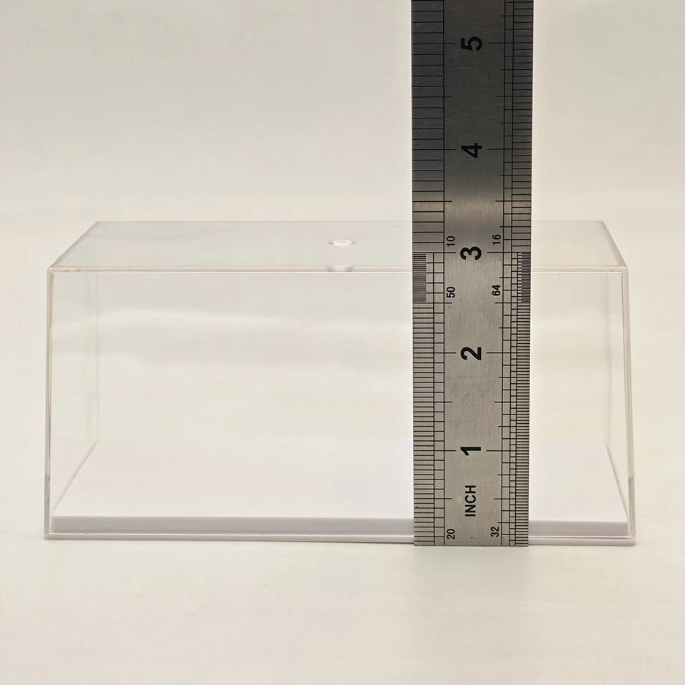 Acrylic Boxes Display CaseTransparent DustProof for 1/72,1:43 Toy Car Model 6'' - Image 4 of 4