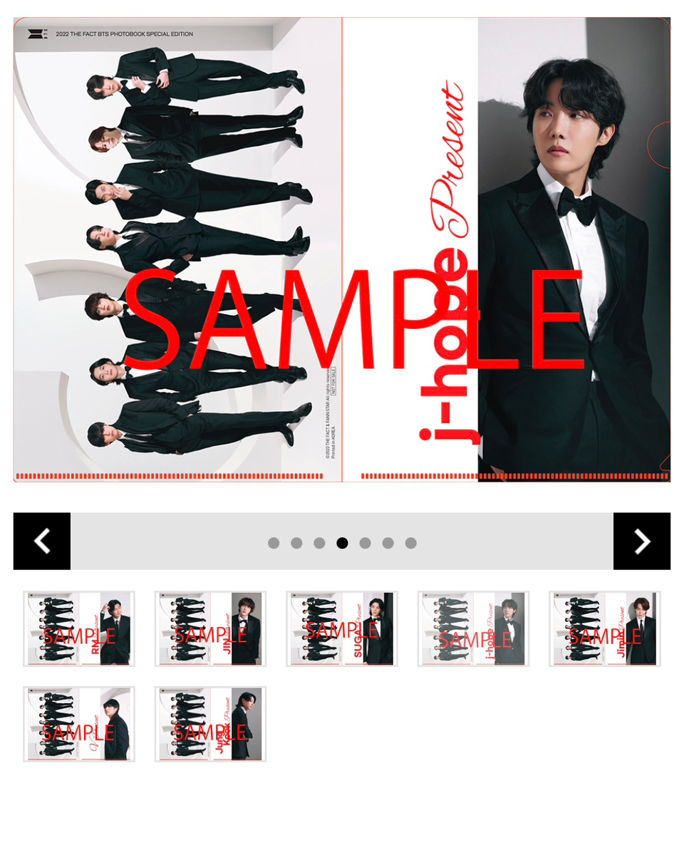 防弾少年団(BTS) - BTS フォトブック TMA BTS TMAの写真集「2022 THE FACT BTS PHOTOBOOK」が日本でも発売