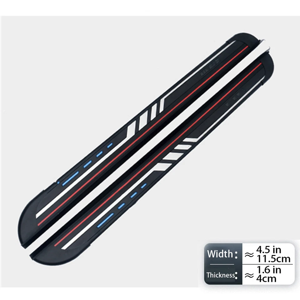 Escalón lateral de aluminio para Toyota Crown Signia 2025 con soportes Foto 2 de 4