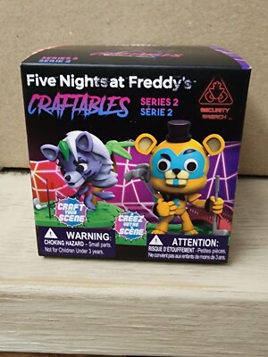 Five Nights at Freddy's Craftables Series 2 New in Package