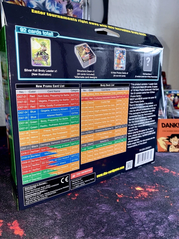 Dragon Ball Super Card Game / Magnificent Collection-Forsaken Warrior Broly✨ - Bild 2 von 2