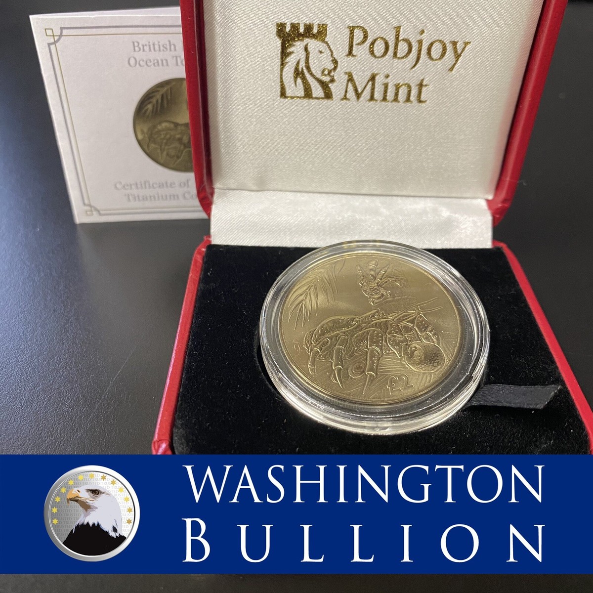 2018 Coconut Crab - TITANIUM Coin in Capsule+COA British Indian Ocean  Territory | eBay