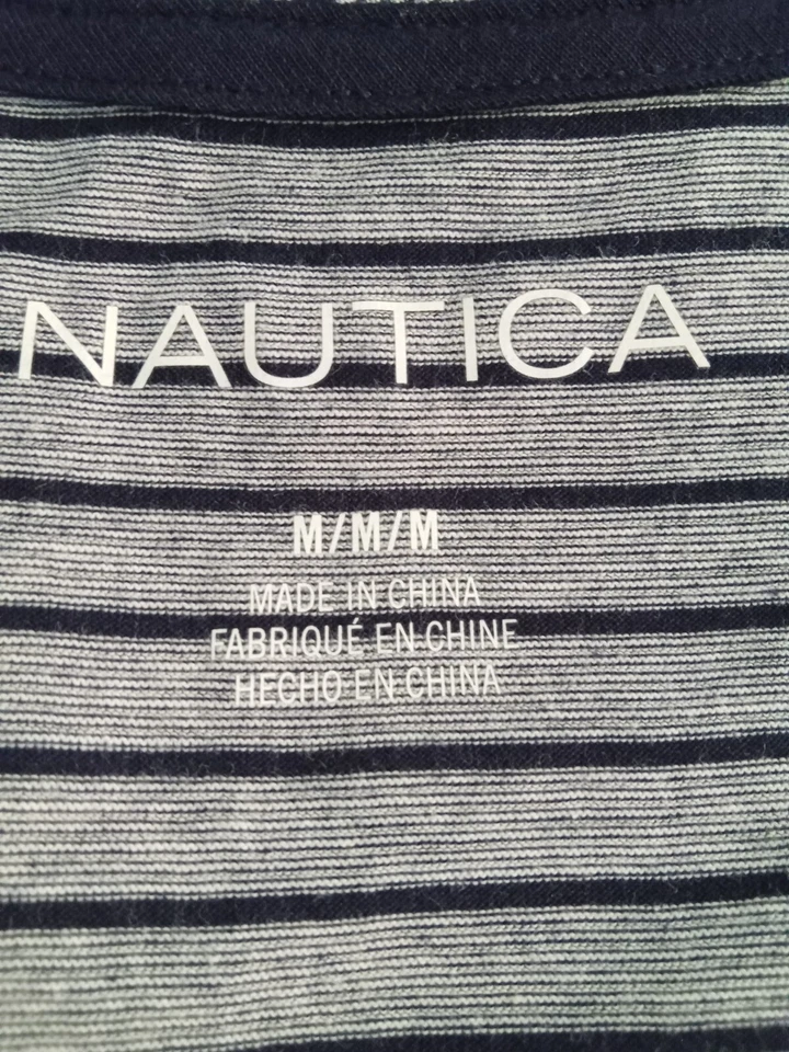Mujer Talla Camisón manga corta M Nautica nuevo/etiquetas Foto 3 de 4