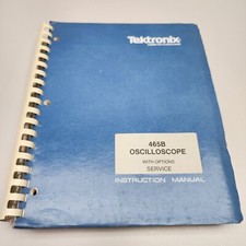 Tektronix 465B Oscilloscope with Options Service Instructional Manual