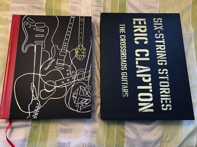 Six String Stories Eric Clapton Limited Edition Book. Signed by