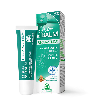 (555 EUR/l) Bio BALM Lippenbalsam mit AloeVera (10ml Tube)