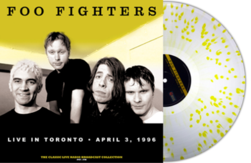 Foo Fighters Live in Toronto, April 3 1996 (Vinyl) 12" Album Coloured Vinyl - Picture 1 of 1