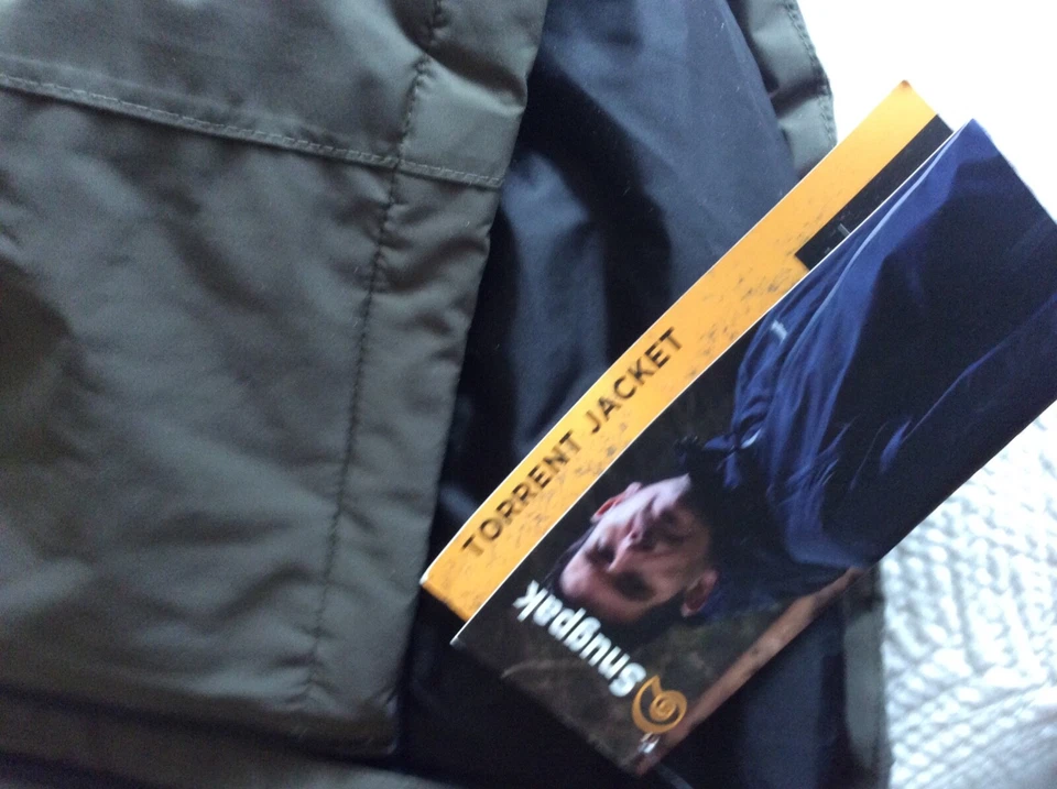 snugpak torrent Chaqueta Aislante Impermeable Hombre XXL Nueva Con Etiquetas Foto 2 de 4