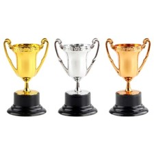 Realistic Winner Trophies Cup Award 10PCS Children Sport Competition Toy Props