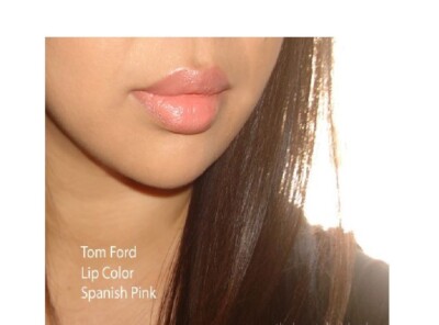Tom Ford Lip Color 01 Spanish Pink Lipstick Full Size 0.10 oz/ 3 G