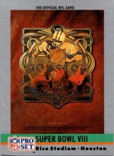 1990 Pro Set #8 Super Bowl VIII Super Bowl Collectibles