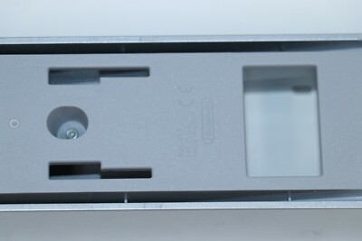 GENUINE NINTENDO WII STAND BASE SILVER RVL-019 WITH CLEAR ROUND