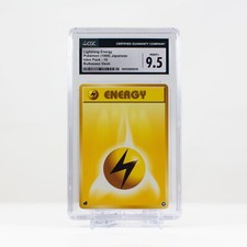 Pokémon Lightning Energy #10 Japanese Intro Pack- Bulbasaur Deck - CGC 9.5